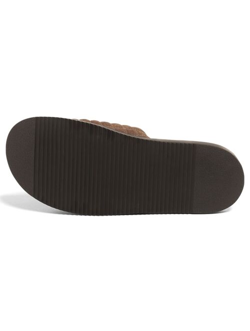 Anthony Veer Men's Miami Suede Comfort Slip On Slides