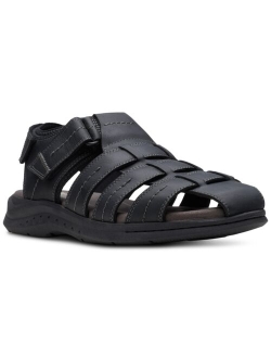 Men's Walkford Fish Tumbled Leather Sandals