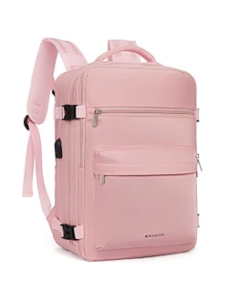 Travel Backpack for Women- Flight Approved Carry On Backpack, 15.6" Laptop Backpack Large Lightweight Weekender Bag