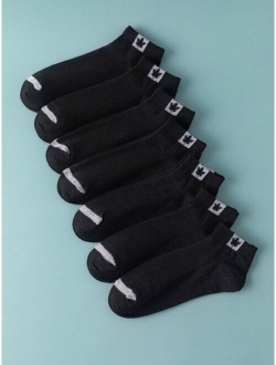 10pairs Men Expression Pattern Ankle Socks