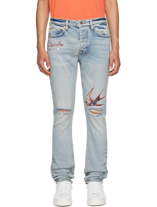 KSUBI Blue Chitch Ecology Jeans