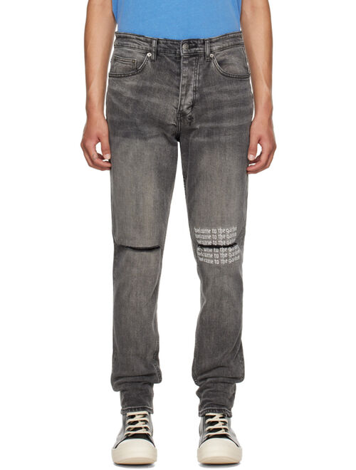 KSUBI Gray Wolfgang Rose Garden Jeans