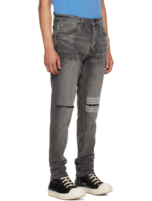 KSUBI Gray Wolfgang Rose Garden Jeans