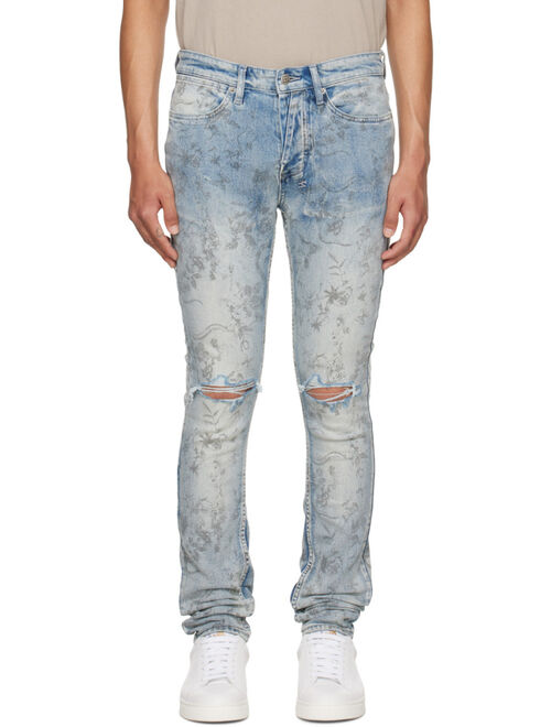 KSUBI Blue Van Winkle Unearthly Jeans