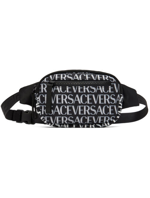 VERSACE Kids Black Allover Bag