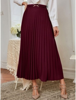 Modely D-ring Pleated Skirt