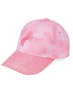 accsa Girls Baseball Hat Tie-Dye Unicorn Hats for Girls Adjustable Kids Baseball Cap