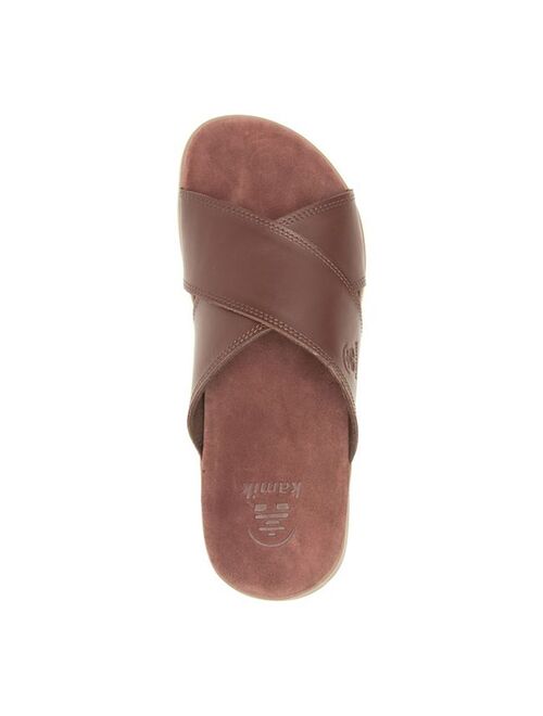 Kamik Marty Men's Leather Slide Sandals