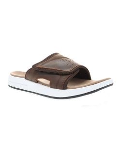 Emerson Men's Leather Slide Sandals