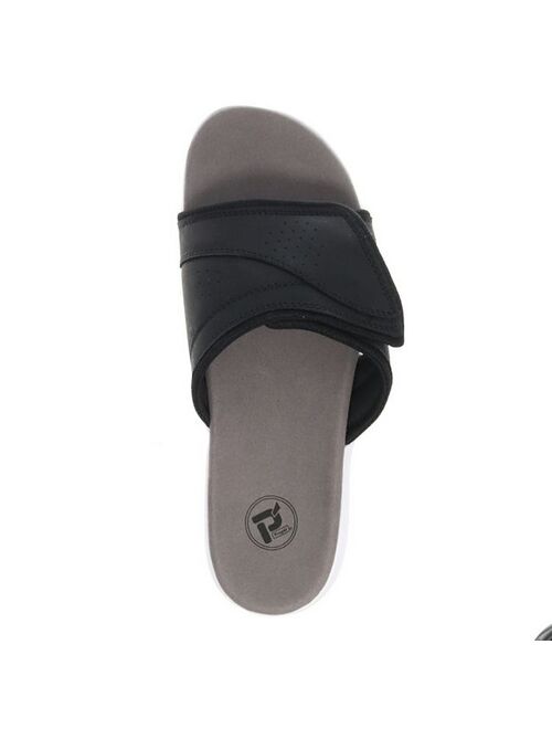 Propet Emerson Men's Leather Slide Sandals