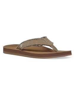 Sanuk M Fraid Not St Men's Flip Flop Sandals