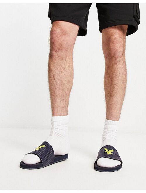 Lyle & Scott Easy sliders in navy