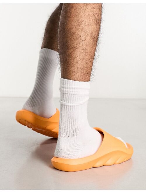 Public Desire Man pool sliders in orange