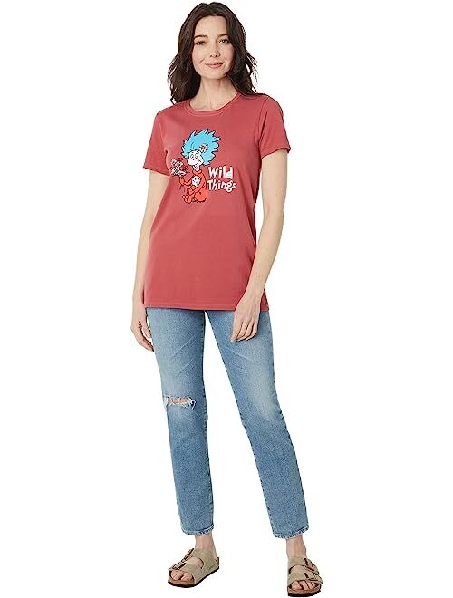 Life is Good Cat In The Hat Wild Things Short Sleeve Crusher Tee