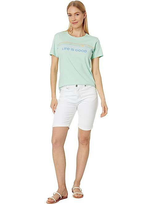 Life is Good Morning Oceanview Short Sleeve Crusher-Lite Tee