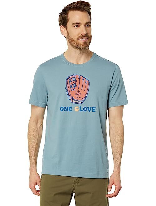 Life is Good One Glove Short Sleeve Crusher-Lite Tee