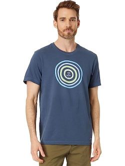 Life is Good Concentric Short Sleeve Crusher Tee