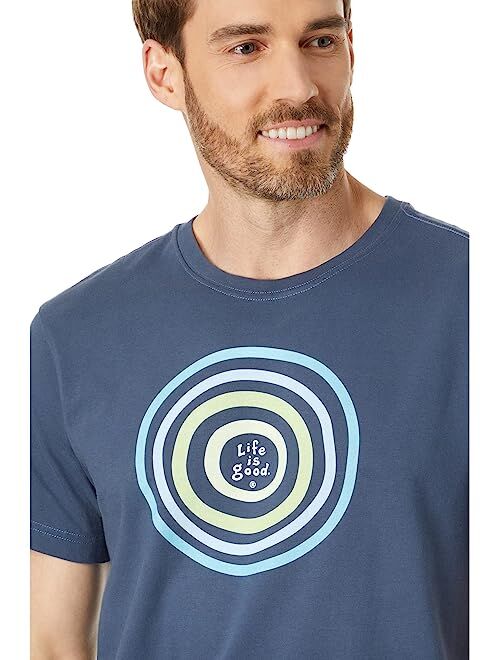 Life is Good Concentric Short Sleeve Crusher Tee