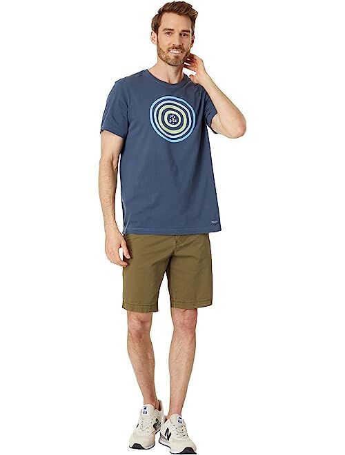 Life is Good Concentric Short Sleeve Crusher Tee