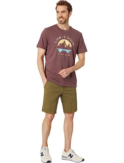 Life is Good Dockside Happy Hour Short Sleeve Crusher Tee