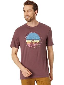 Life is Good Downhill Short Sleeve Crusher-Lite Tee