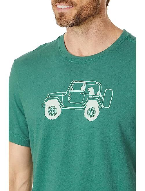 Life is Good Favorite Passenger Short Sleeve Crusher-Lite Tee