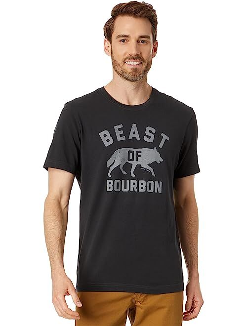 Life is Good Beast Of Bourbon Short Sleeve Crusher Tee