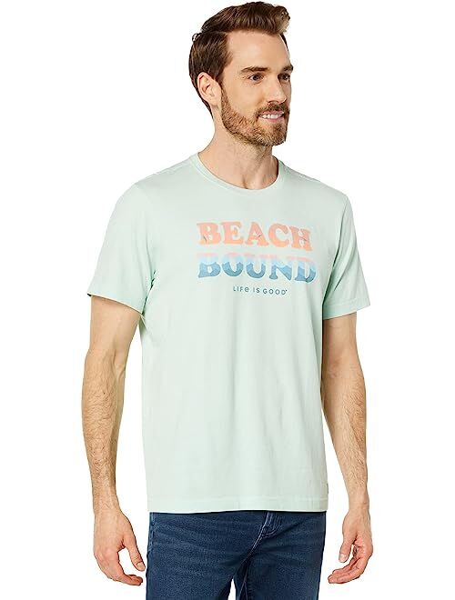 Life is Good Beach Bound Sunset Short Sleeve Crusher-Lite Tee