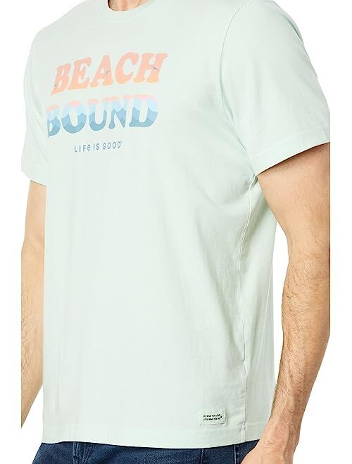 Life is Good Beach Bound Sunset Short Sleeve Crusher-Lite Tee