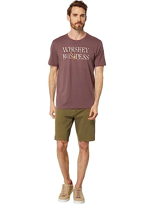 Life is Good Whiskey Business Bottle Short Sleeve Crusher-Lite Tee