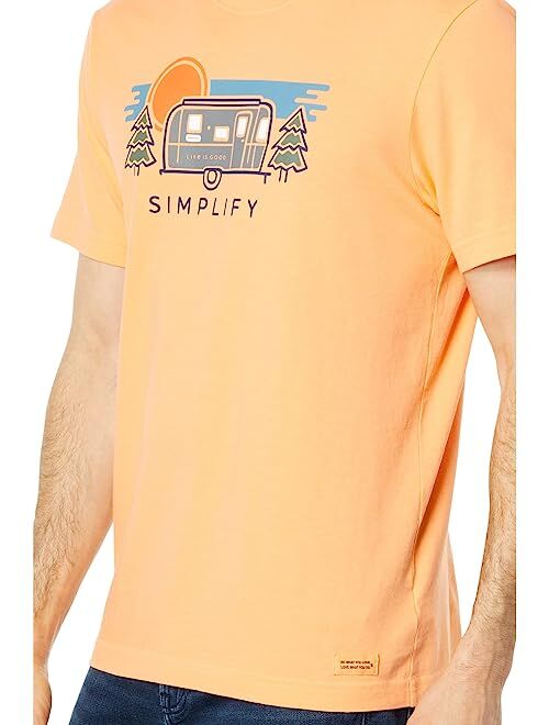 Life is Good Simplify Camper Crusher Tee