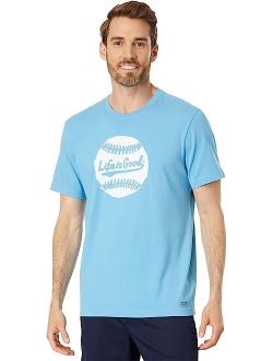 Life is Good LIG Rustic Baseball Short Sleeve Crusher Tee