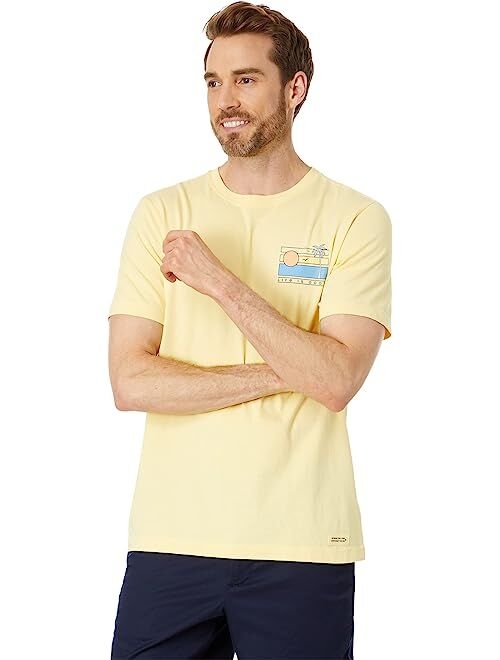 Life is Good Retro Palms Short Sleeve Crusher Tee