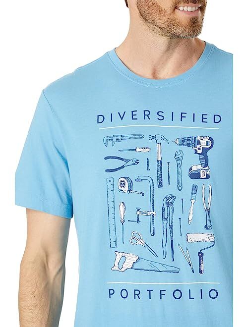 Life is Good Diversified Portfolio Tools Short Sleeve Crusher-Lite Tee