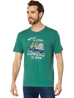 Life is Good Jake and Rocket Strange Trip Short Sleeve Crusher-Lite Tee