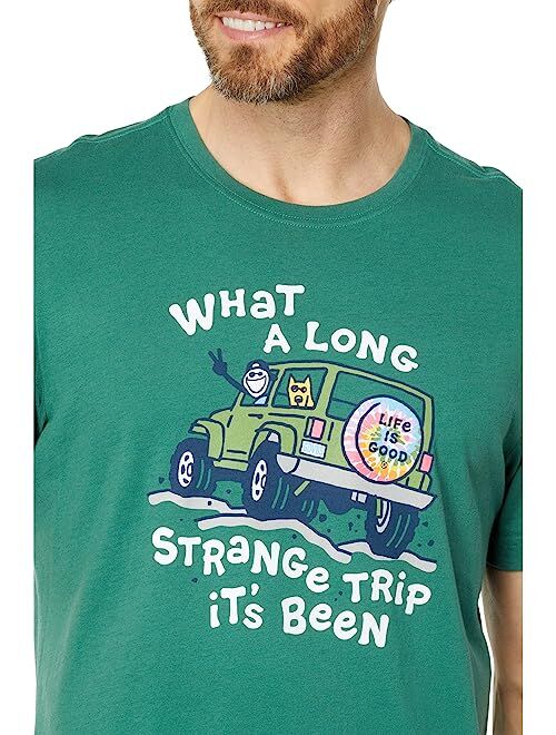 Life is Good Jake and Rocket Strange Trip Short Sleeve Crusher-Lite Tee