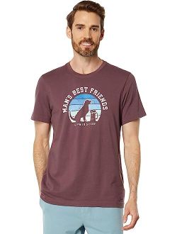 Life is Good Man's Best Friends Short Sleeve Crusher Tee