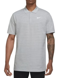 Men's Dry Victory Stripe Polo Golf Shirt