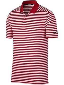 Men's Dry Victory Stripe Polo Golf Shirt