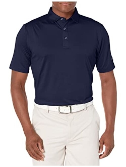 Callaway Men's Solid Micro Hex Performance Golf Polo Shirt with UPF 50 Protection (Size Small-3x Big & Tall)