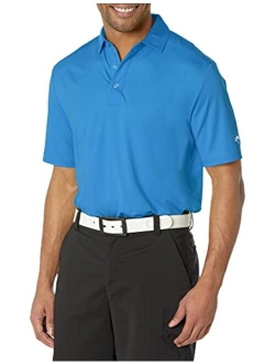 Callaway Men's Solid Micro Hex Performance Golf Polo Shirt with UPF 50 Protection (Size Small-3x Big & Tall)