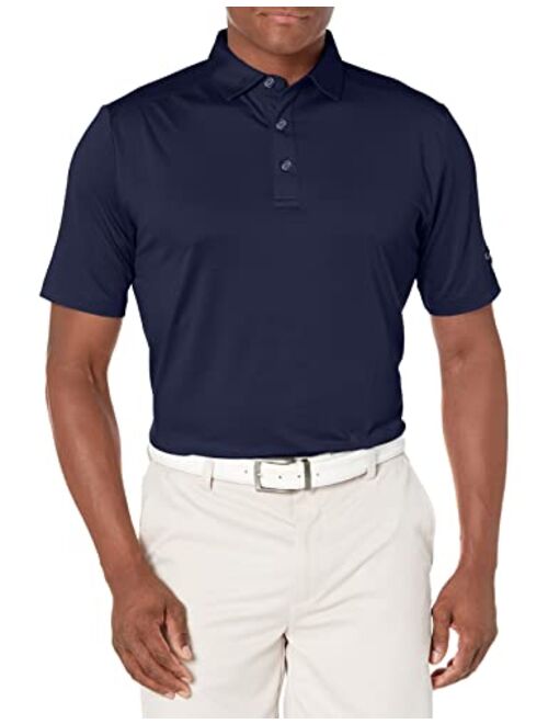 Callaway Men's Solid Micro Hex Performance Golf Polo Shirt with UPF 50 Protection (Size Small-3x Big & Tall)