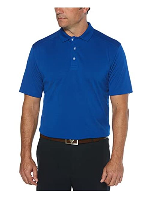 Callaway Men's Short Sleeve Core Performance Golf Polo Shirt with Sun Protection (Size Small-4x Big & Tall)