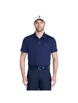 Men's Performance Golf Grid Polo