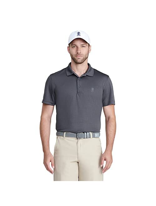 IZOD Men's Performance Golf Grid Polo