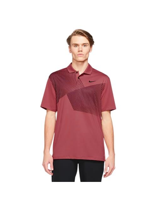 Nike Dry Fit Vapor Print Golf Polo Shirt