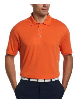 PGA TOUR Men's Airflux Solid Golf Polo Shirt