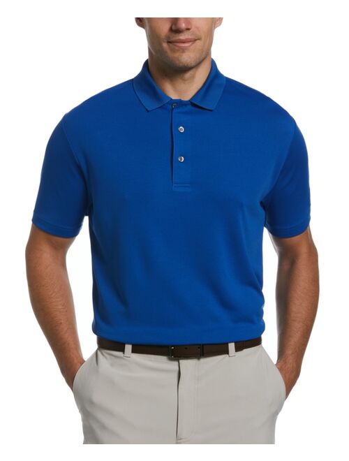 PGA TOUR Men's Airflux Solid Golf Polo Shirt