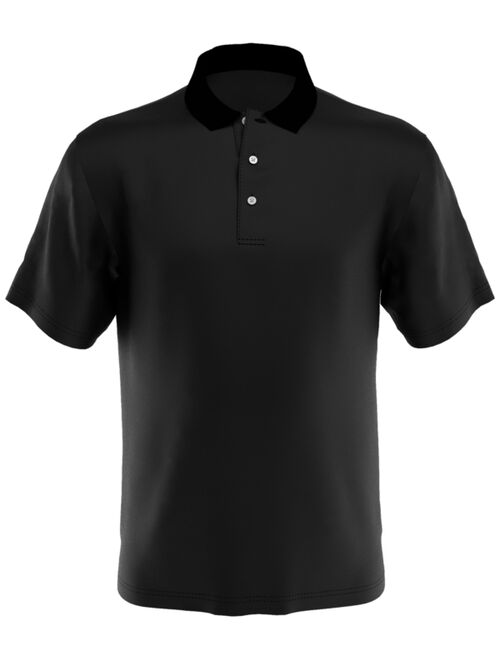 PGA TOUR Men's Big & Tall AirFlux Solid Mesh Golf Polo