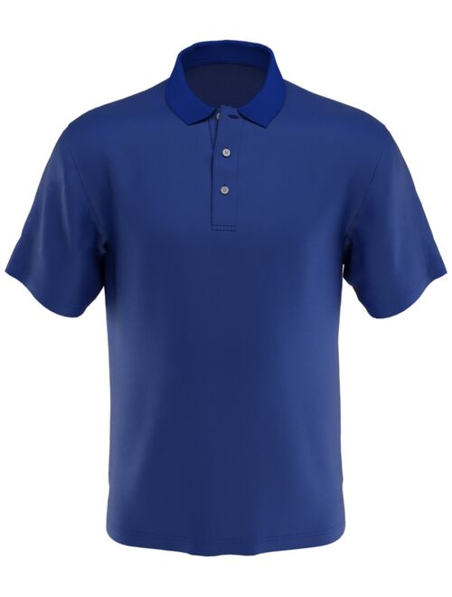 PGA TOUR Men's Big & Tall AirFlux Solid Mesh Golf Polo